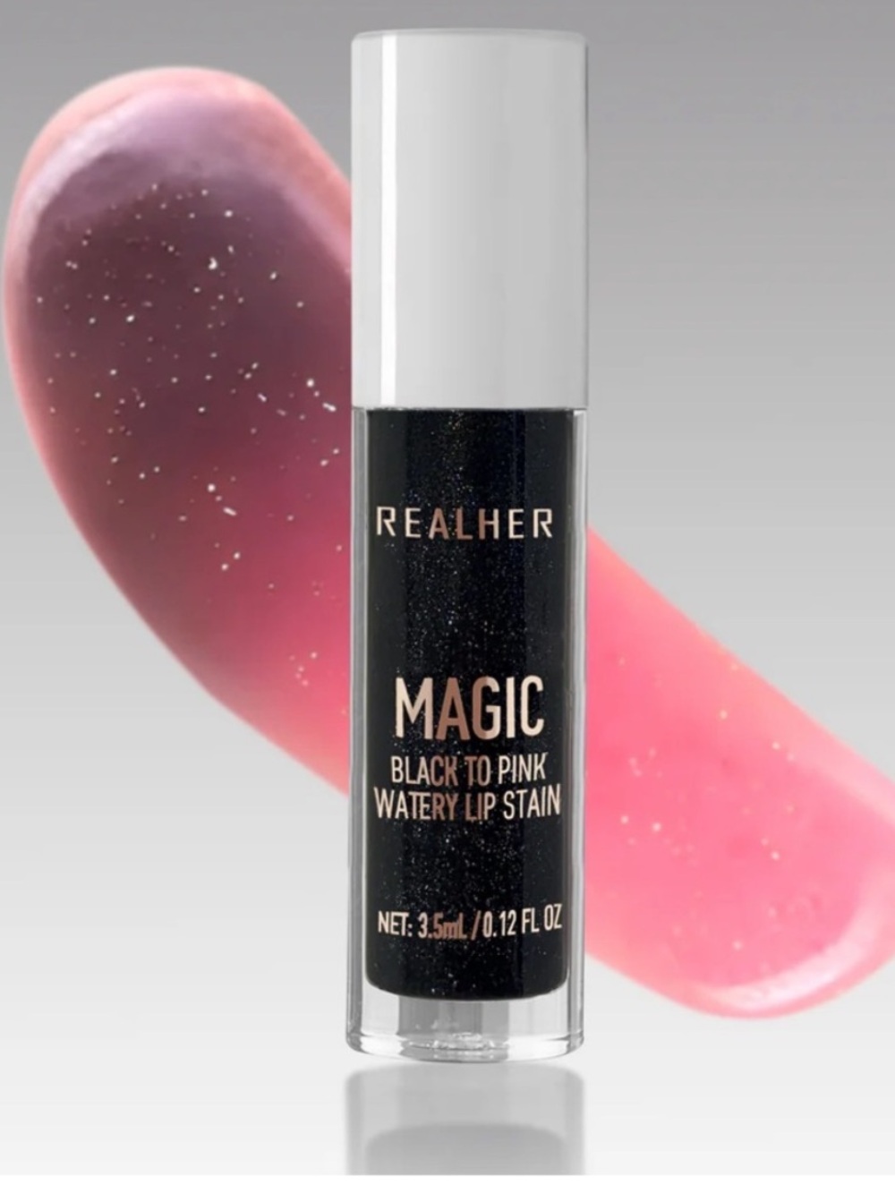 RealHer Magic Black to Pink Lip Stain